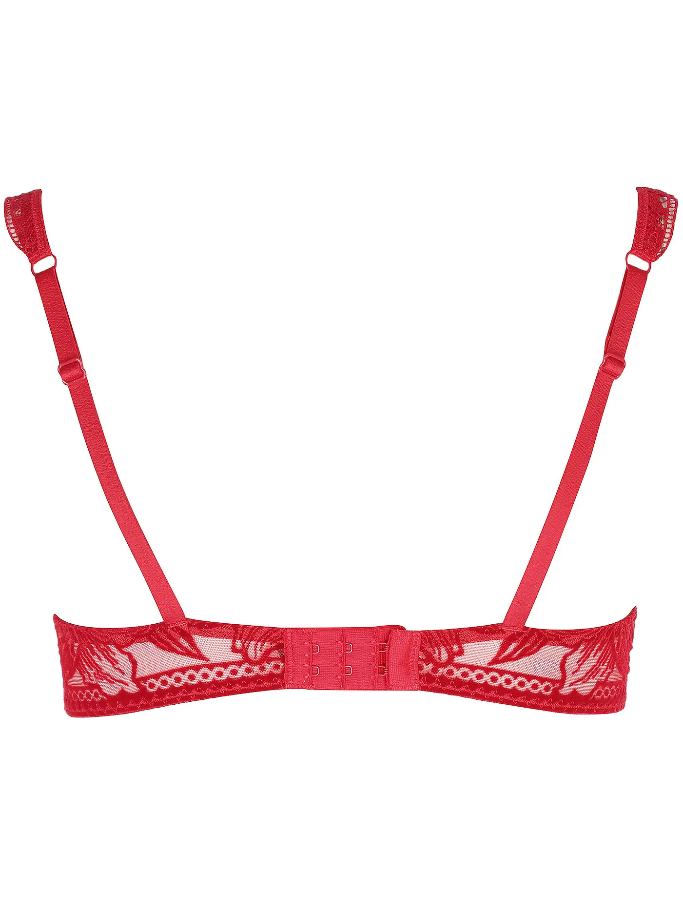 AUBADE | Halbschalen BH mit Bügel COEUR A CORPS rouge rebelle | 